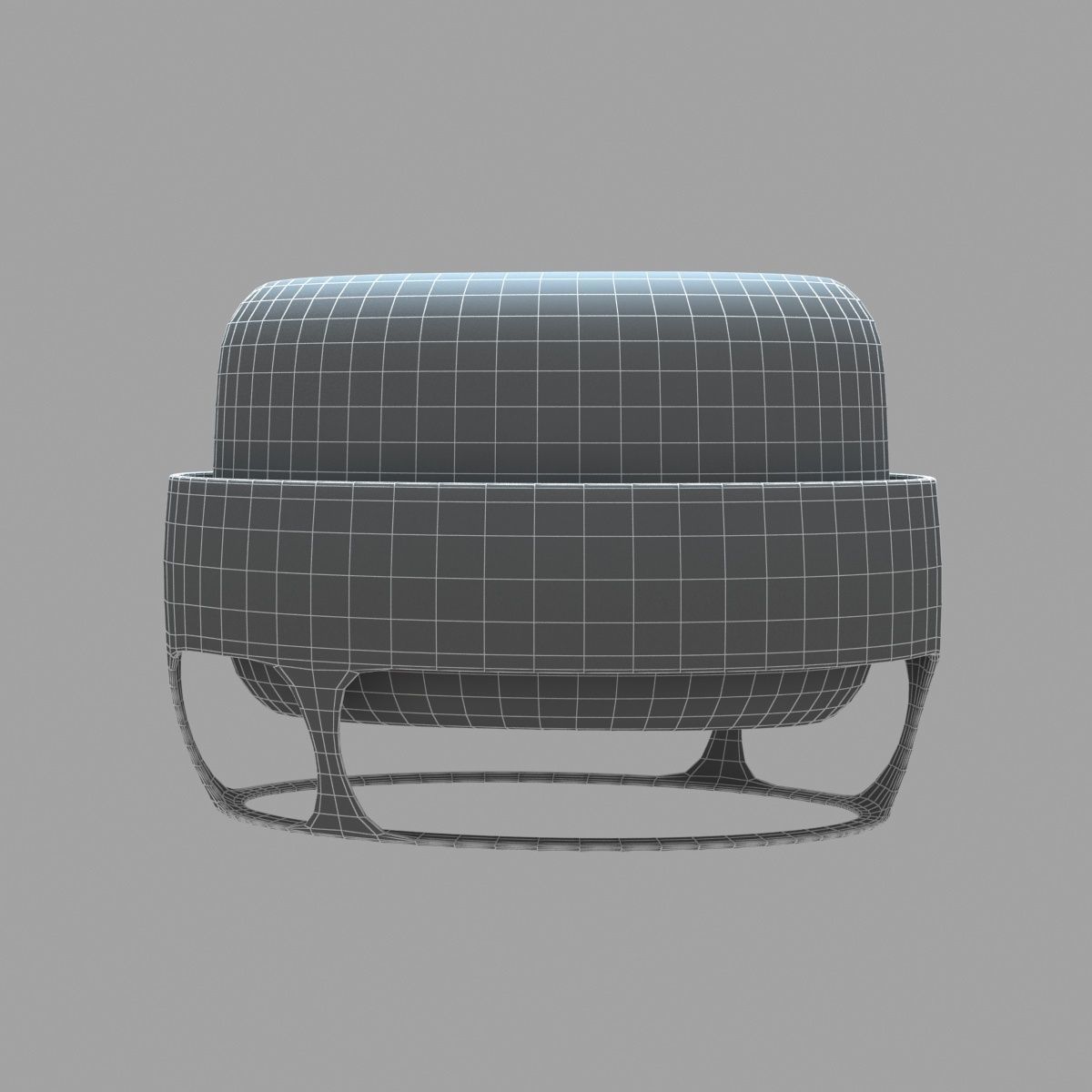 Holly Hunt IRIS TABLE LAMP 3D model_7