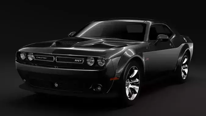 Dodge Challenger SRT Widebody 2017 3D model