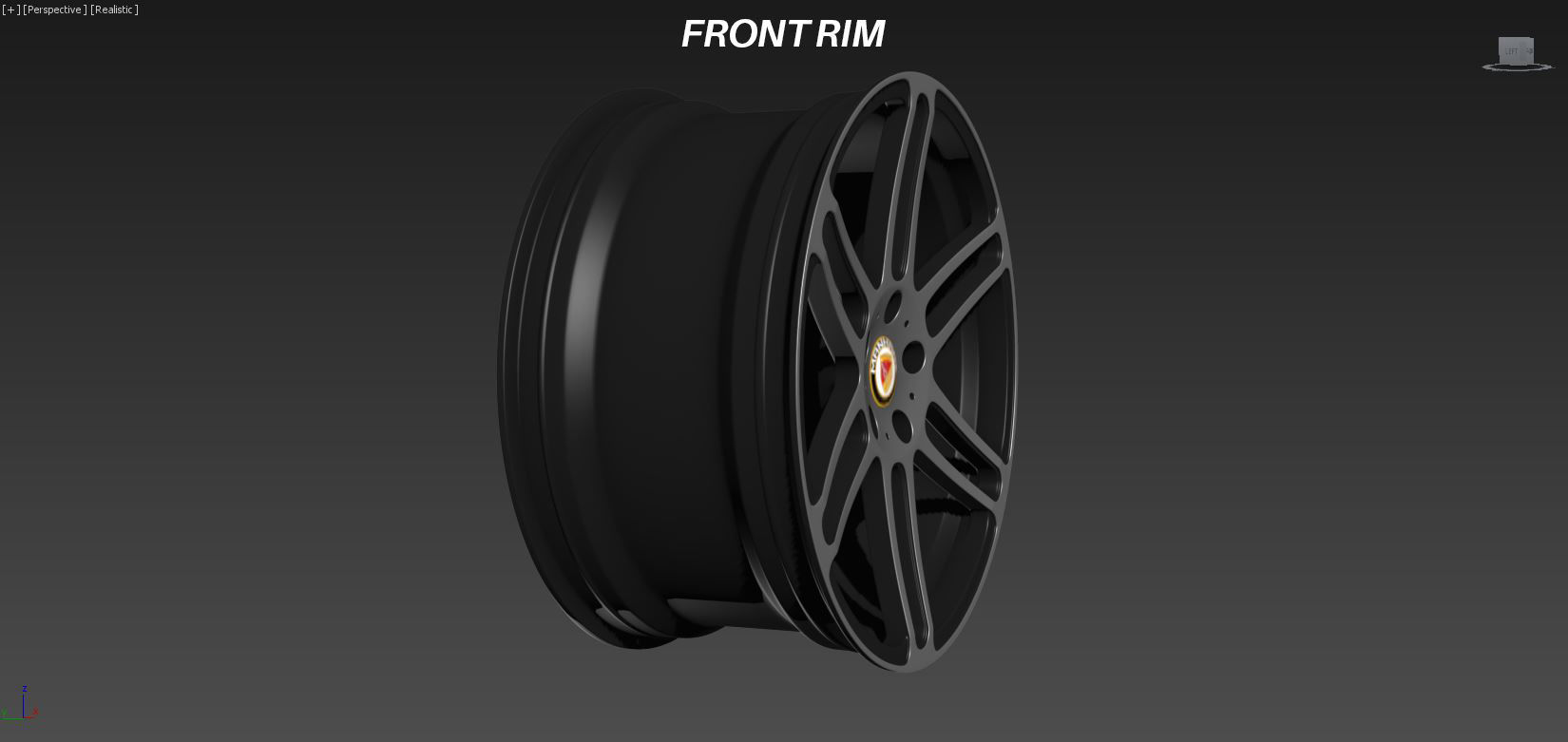 Manhart Performance Wheel 3D model_3