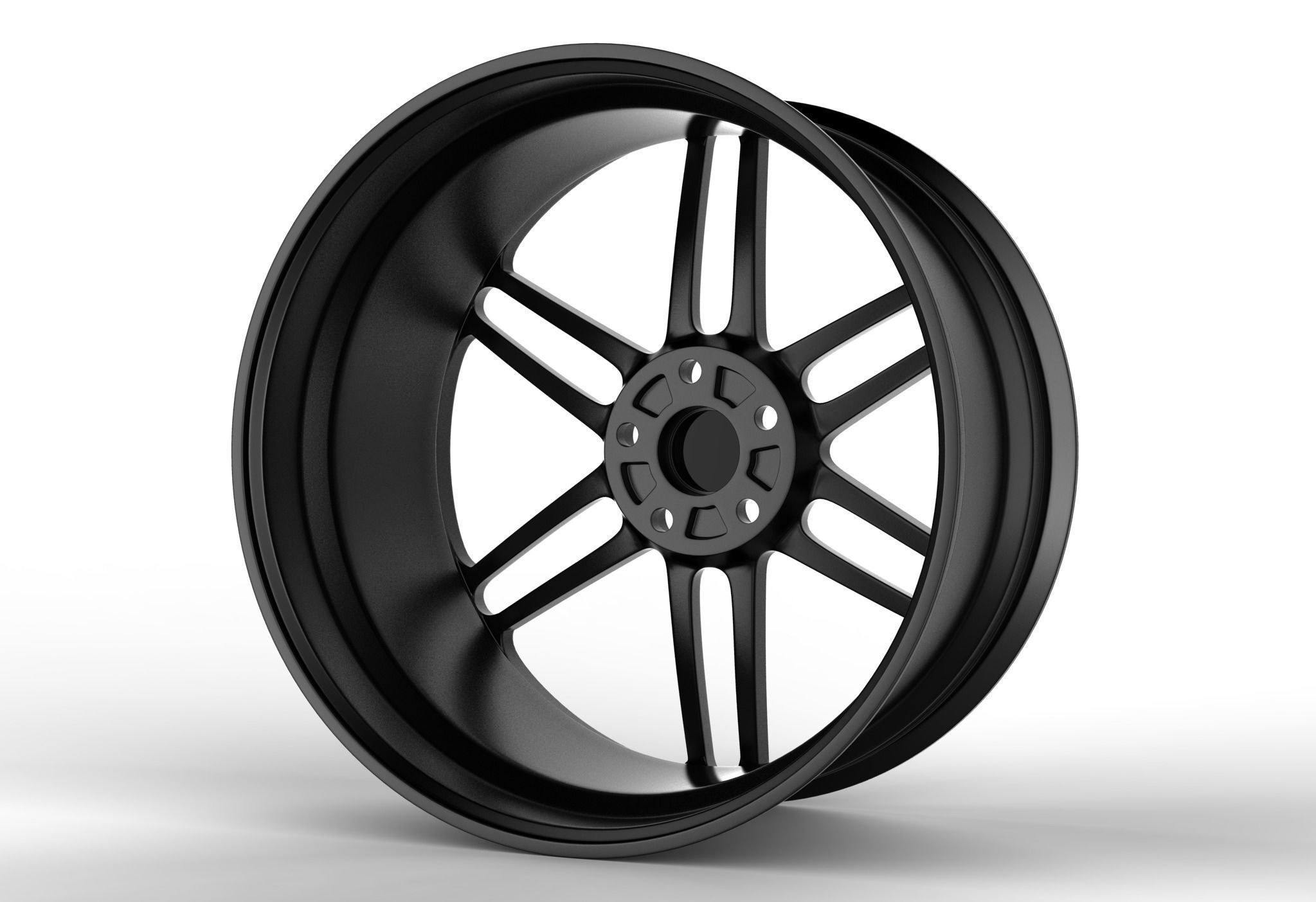 Manhart Performance Wheel 3D model_2