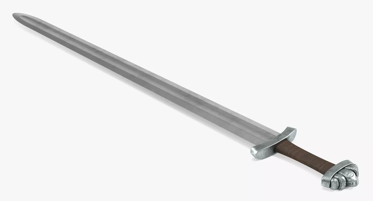 Medieval Viking Sword 3D model