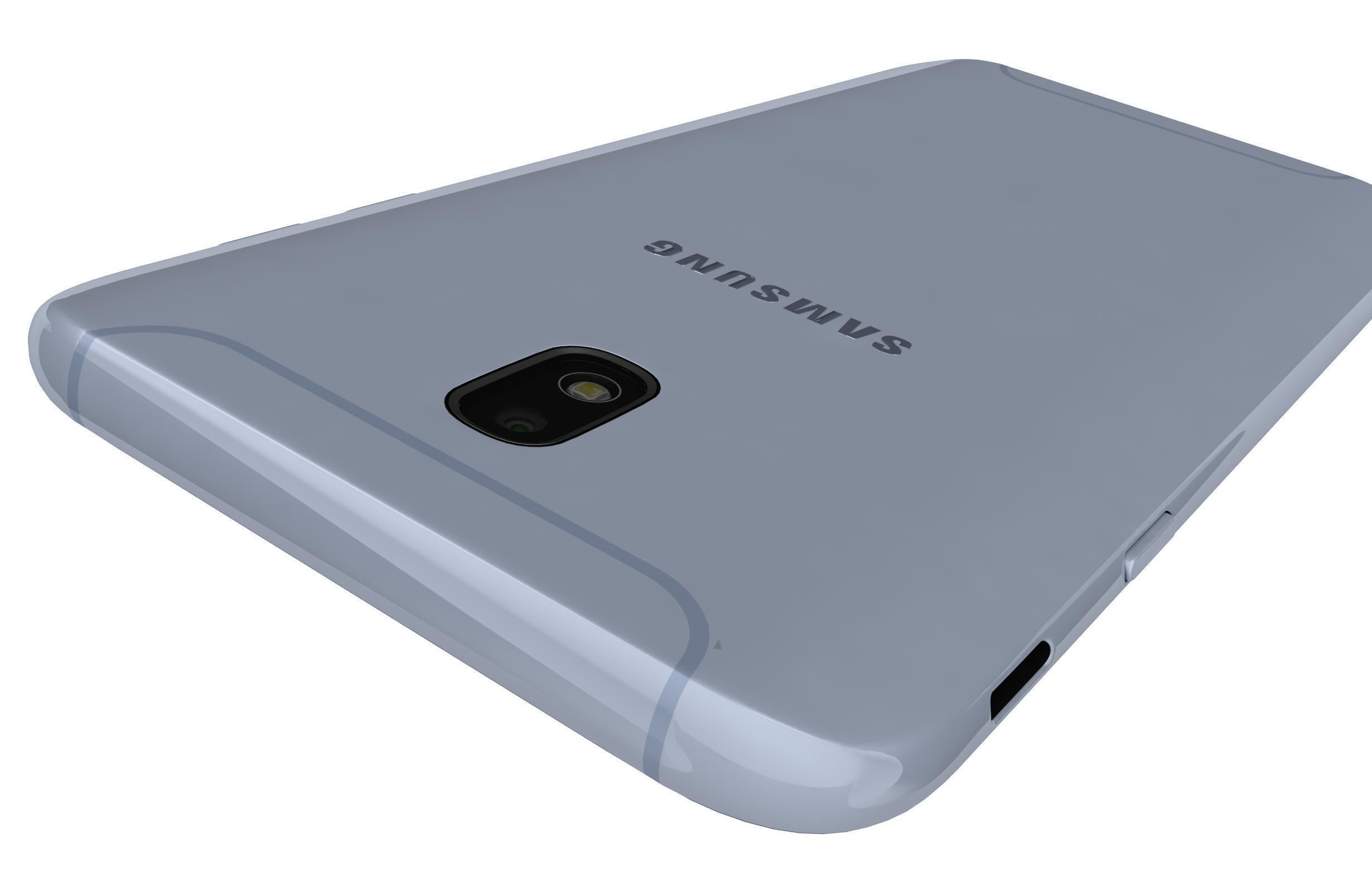 Samsung Galaxy J7 2017 Blue 3D model_9