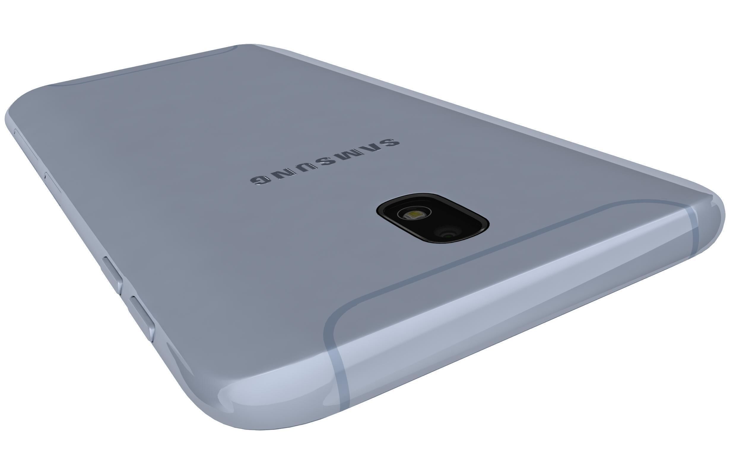 Samsung Galaxy J7 2017 Blue 3D model_8