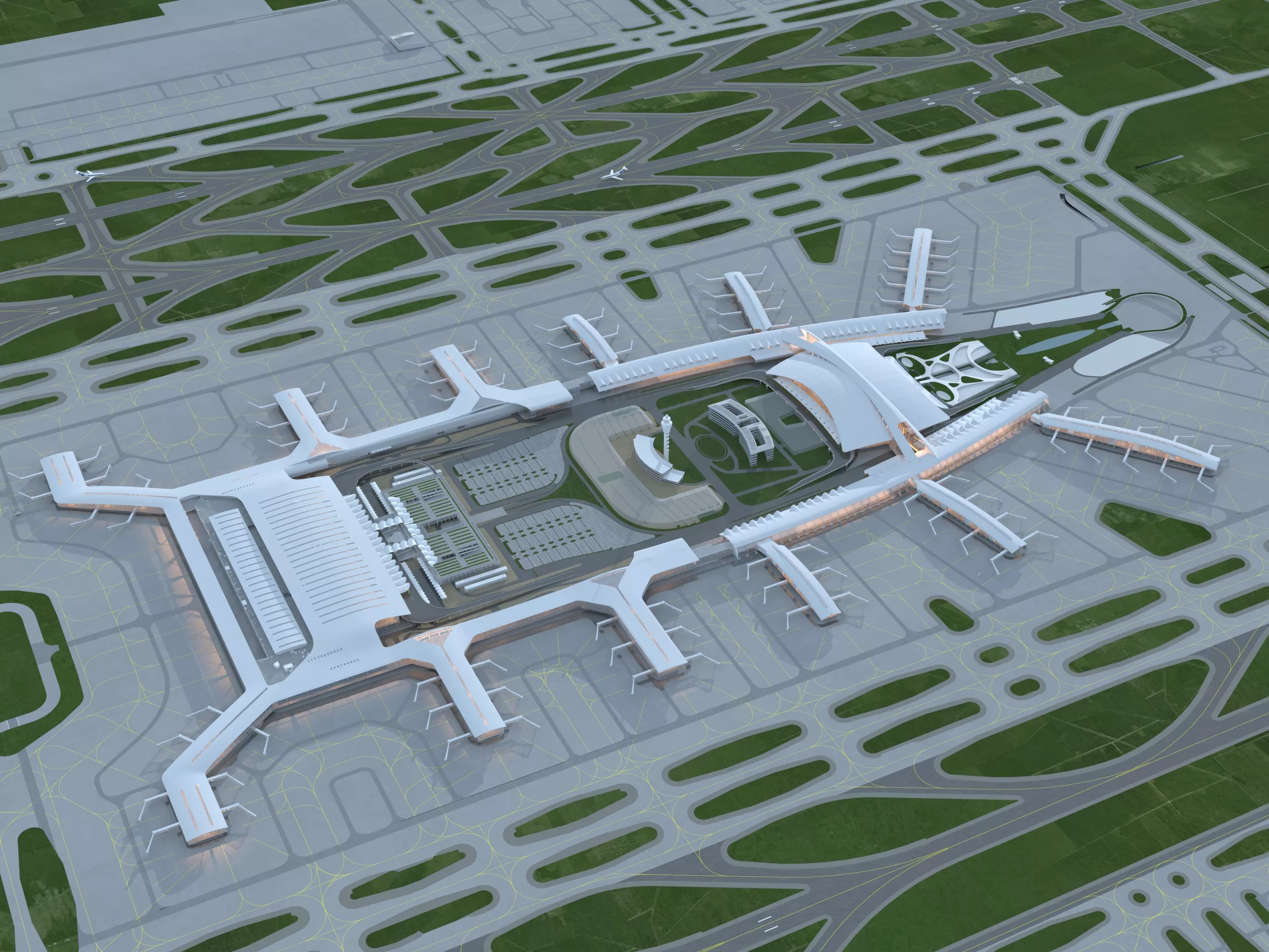 airport 3D model