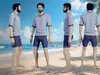 3D model Casual Summer Guy Modular Game Character VR / AR / low-poly ...
