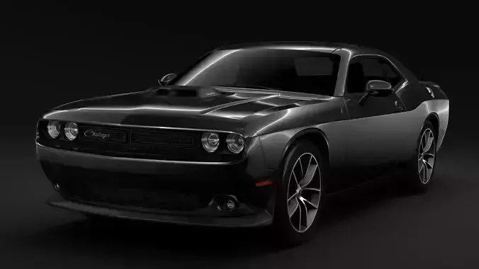 Mopar Dodge Challenger 2017 3D model