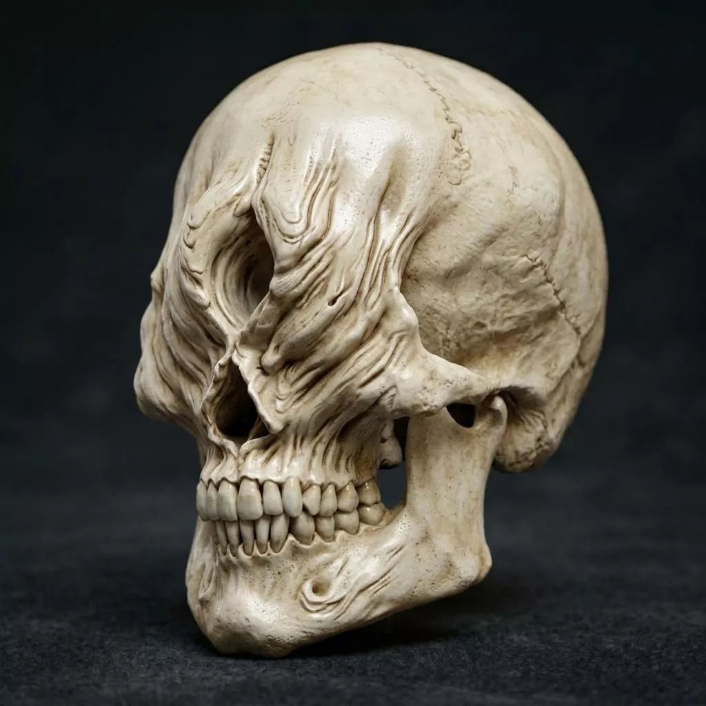 Skull 3D print model