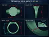 Oval Signet Ring Blank 14x12mm 5 Sizes Rhino 7 Rhino 8 STL 3D model 3D ...