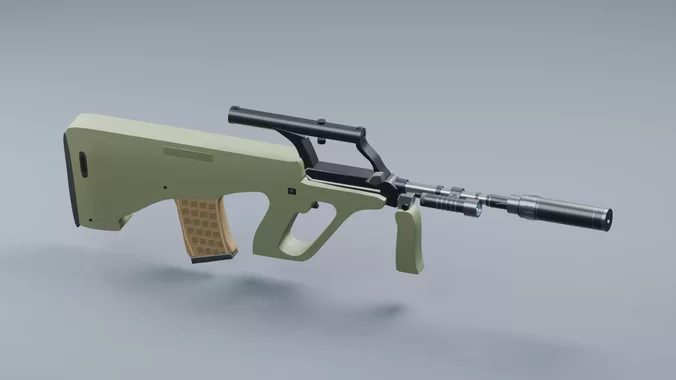 AUG StG 77- Modular Game and Animation Ready