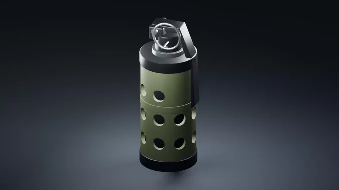 Flashbang Grenade - Modular Game and Animation Ready