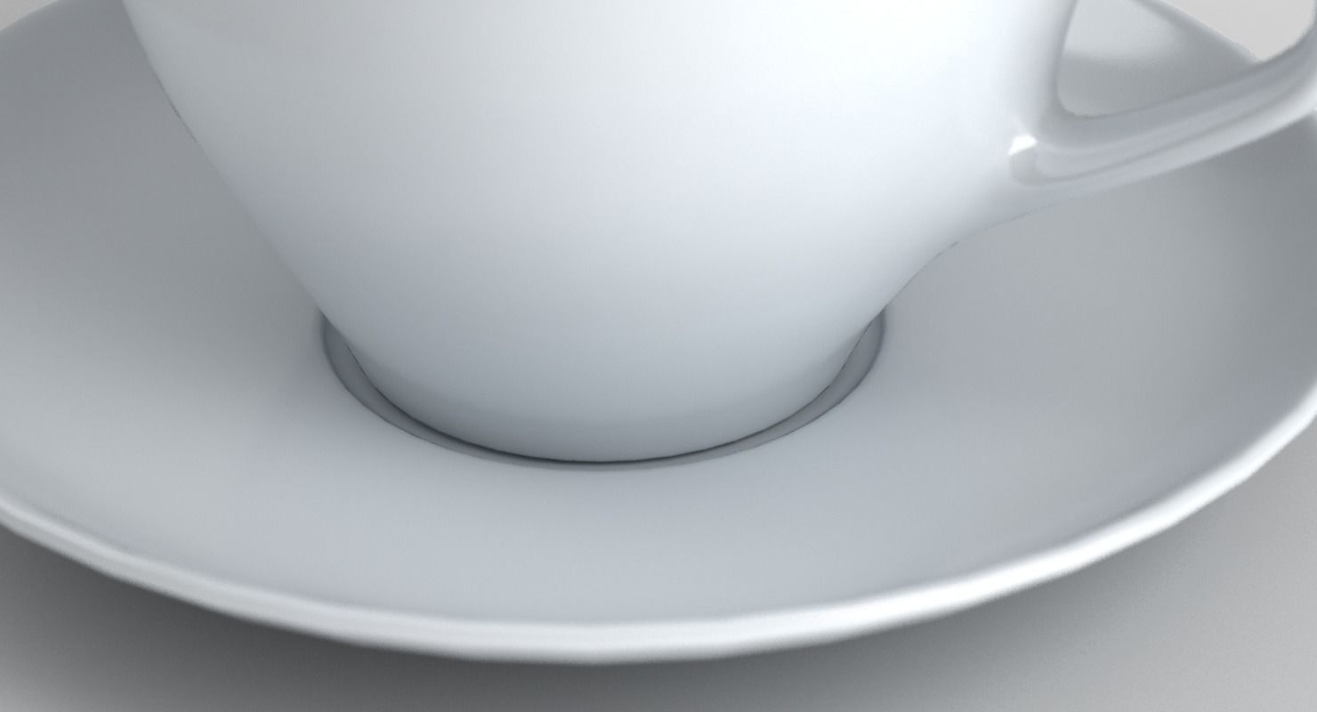 CoffeeCup coffee cup on saucer - coffee cup on saucer 3D model_5