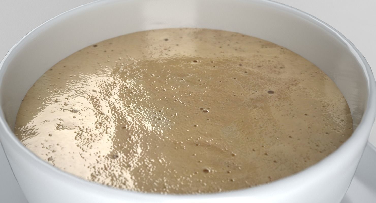 CoffeeCup coffee cup on saucer - coffee cup on saucer 3D model_3