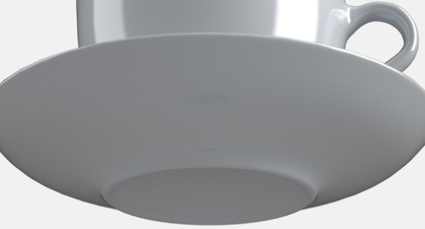 CoffeeCup coffee cup on saucer - coffee cup on saucer 3D model_6