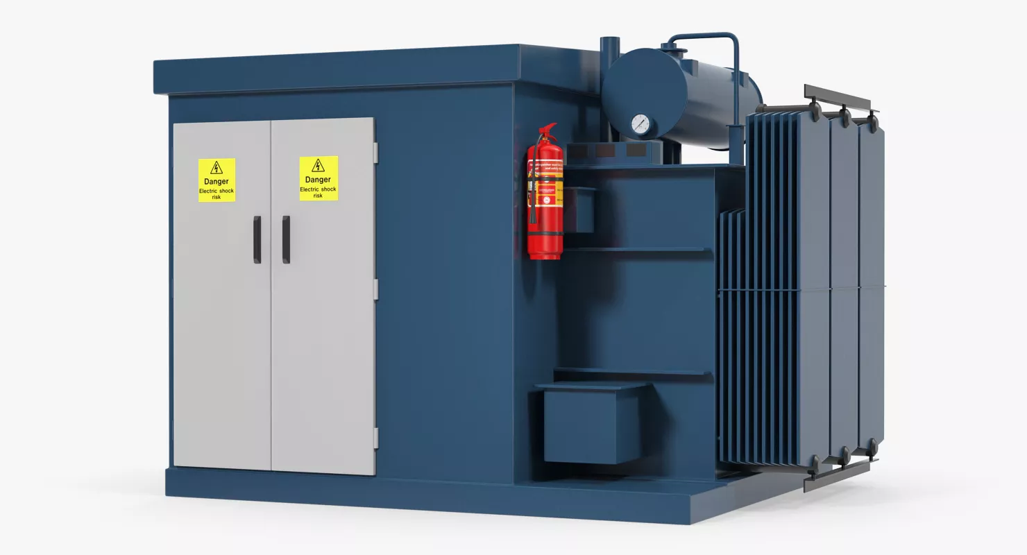 Transformer Box 3D model