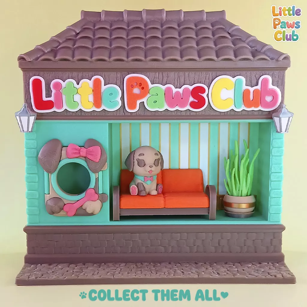 Little Paws Club Dog Collectors Edition 3D print model