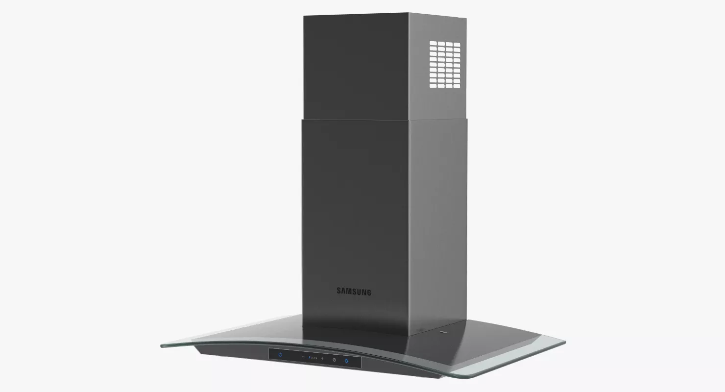 Wall Mount Cooker Hood Samsung 3D model