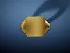 Softened Square Signet Ring 12x12 5 Sizes Rhino7 Rhino8 STL 3D model 3D ...