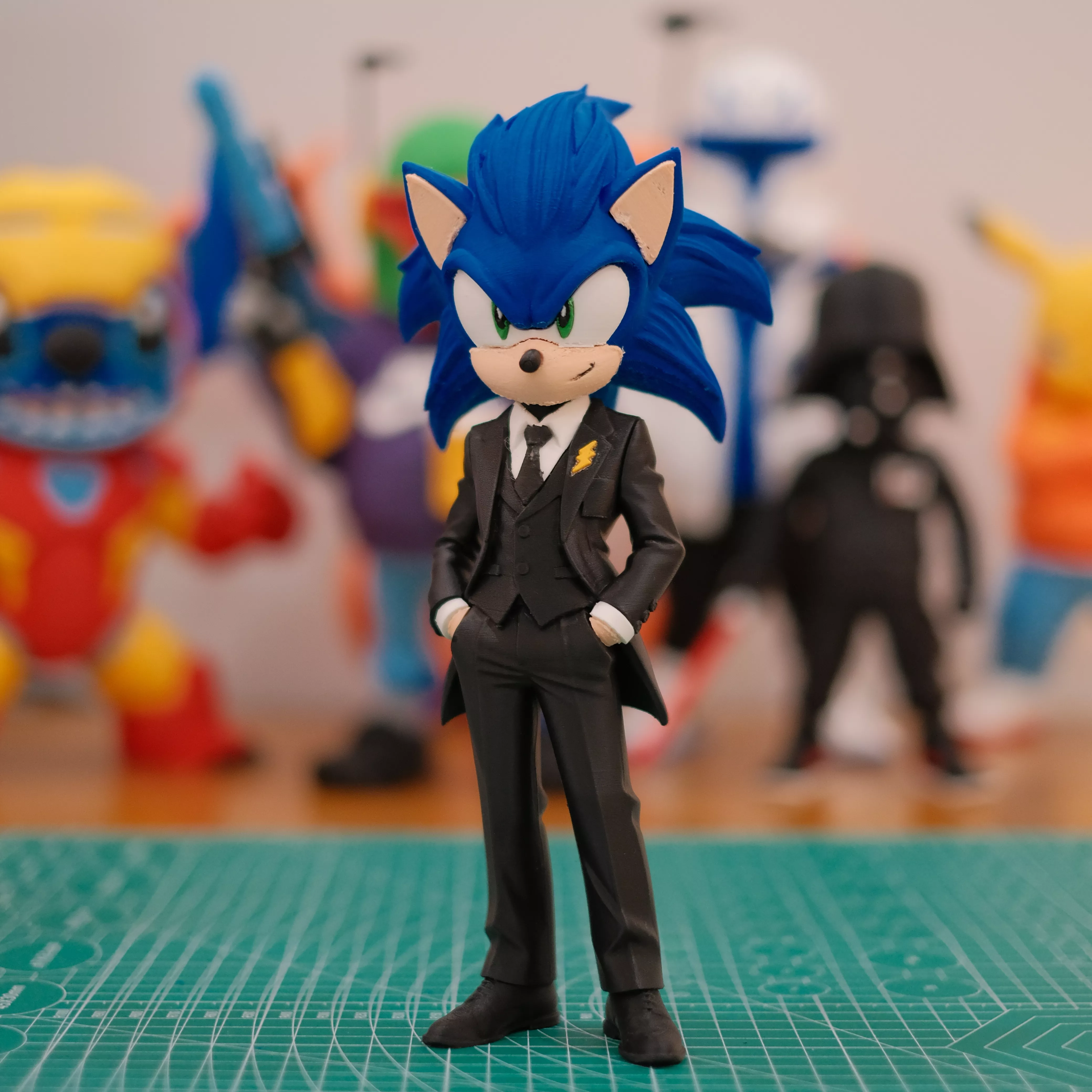 Sonic Street Boss Urban Vibes Multi Parts No AMS 3MF 3D print model