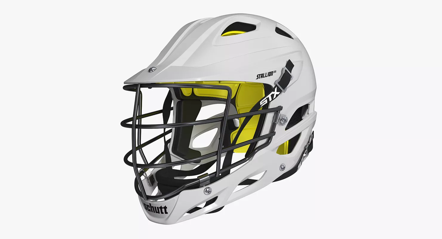 Lacrosse Helmet 3D model
