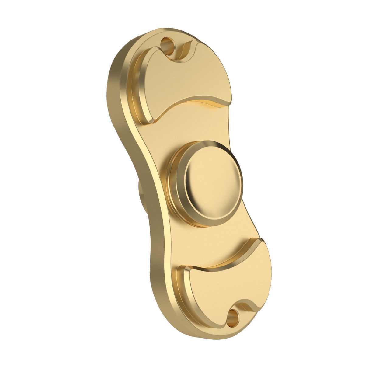 FIDGET SPINNER DUAL BLADE 3D model_1