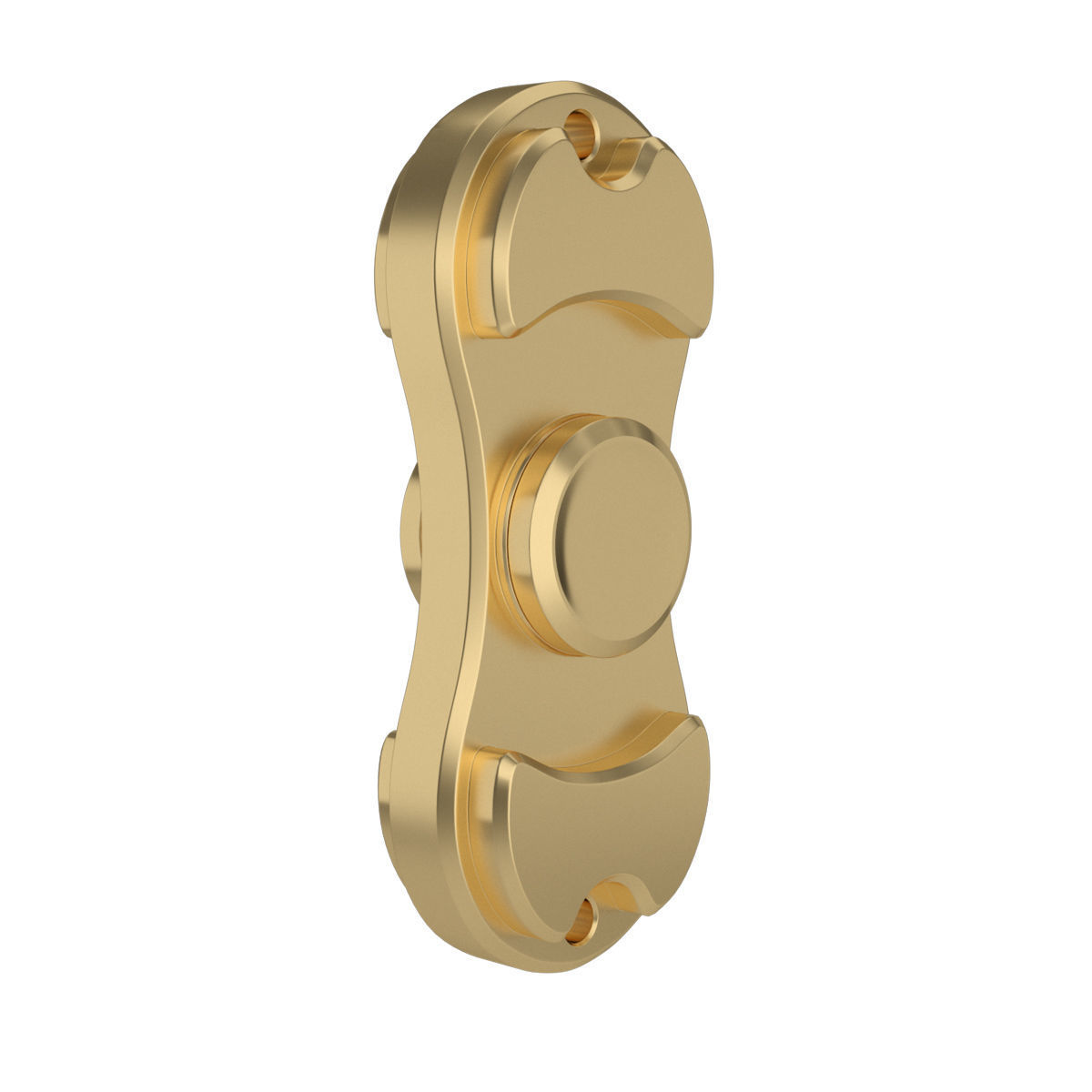 FIDGET SPINNER DUAL BLADE 3D model_2