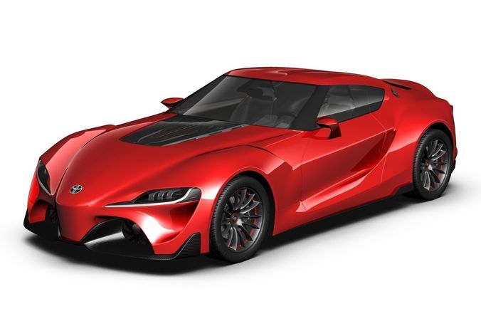 2017 Toyota FT-1  3D model