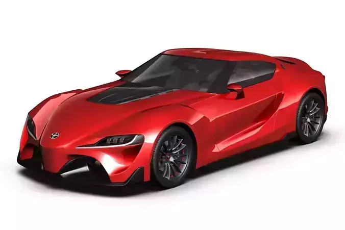 2017 Toyota FT-1  3D model