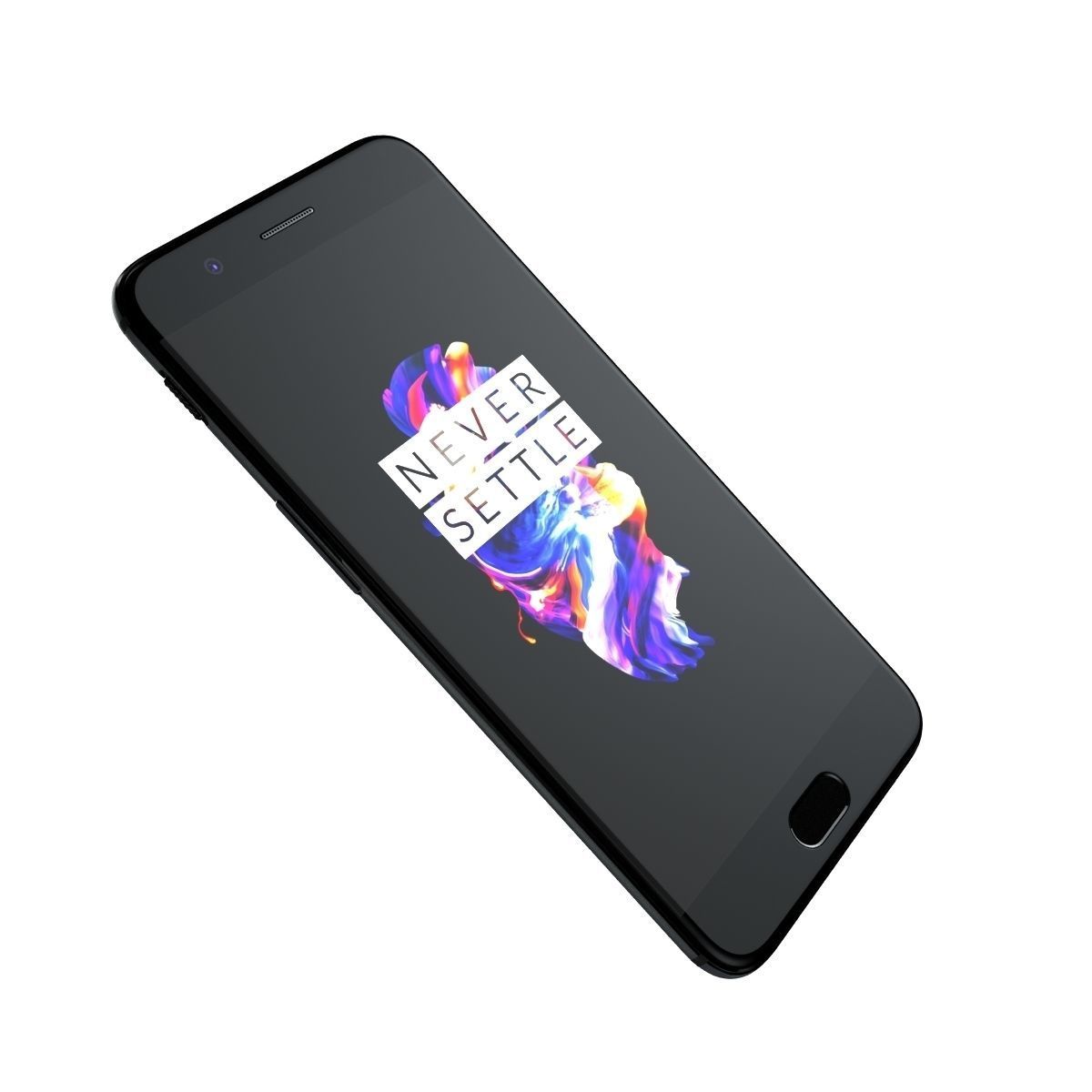 OnePlus 5 Slate Gray 3D model_9