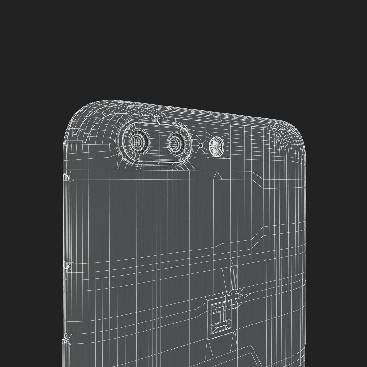 OnePlus 5 Slate Gray 3D model_17