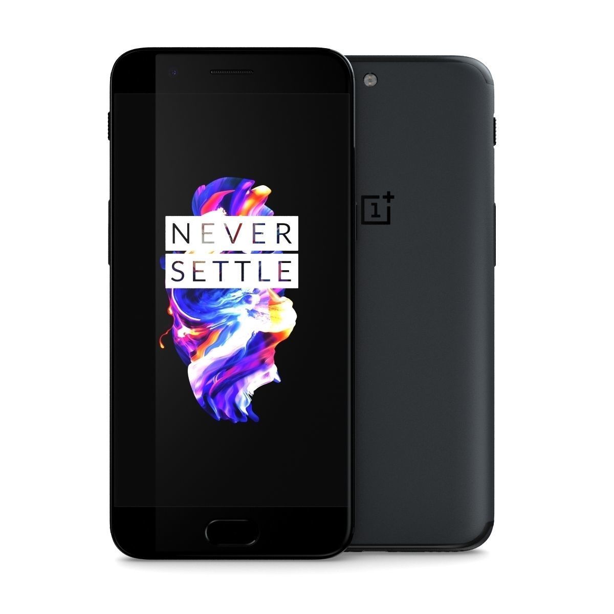 OnePlus 5 Slate Gray 3D model_8