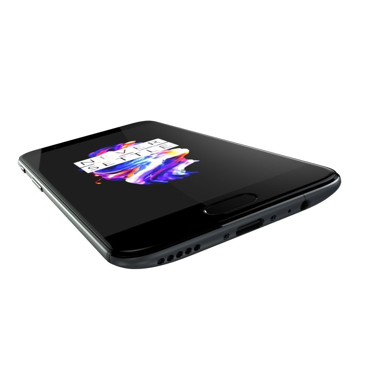 OnePlus 5 Slate Gray 3D model_13