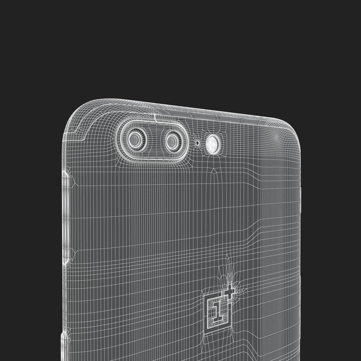 OnePlus 5 Slate Gray 3D model_19