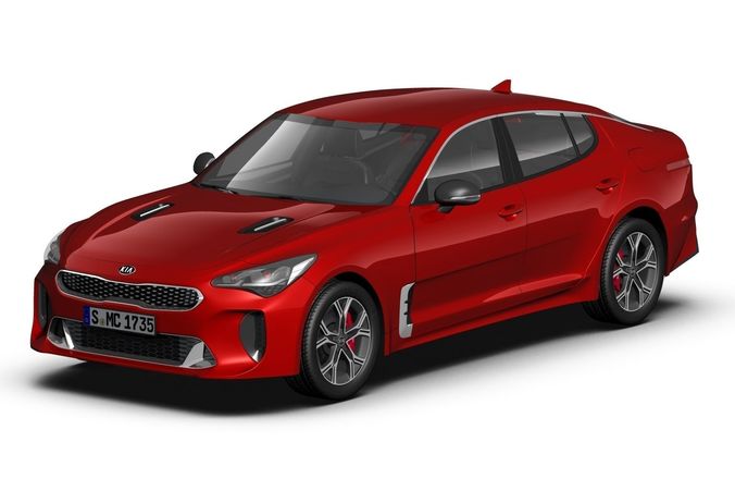 2018 Kia Stinger 3D model