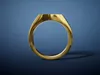 Shield Signet Ring Blank 12x12mm 5 Sizes Rhino7 Rhino8 STL 3D model 3D ...