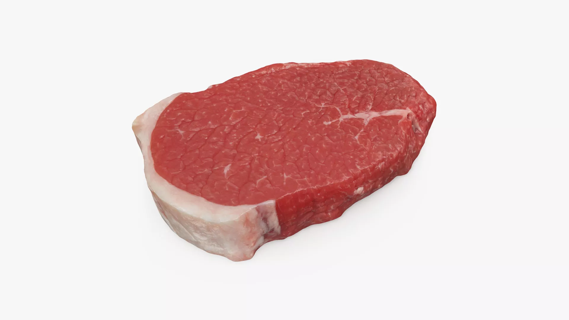 Beef Eye Round 03 - 3D Scanned Low-poly 3D model