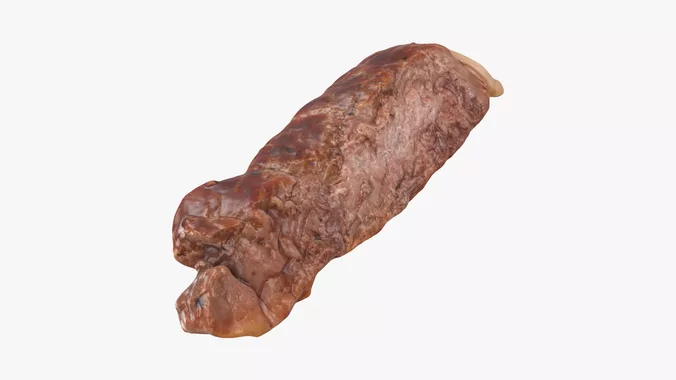 Grilled Sliced Beef Steak 3 - 3D Scanned