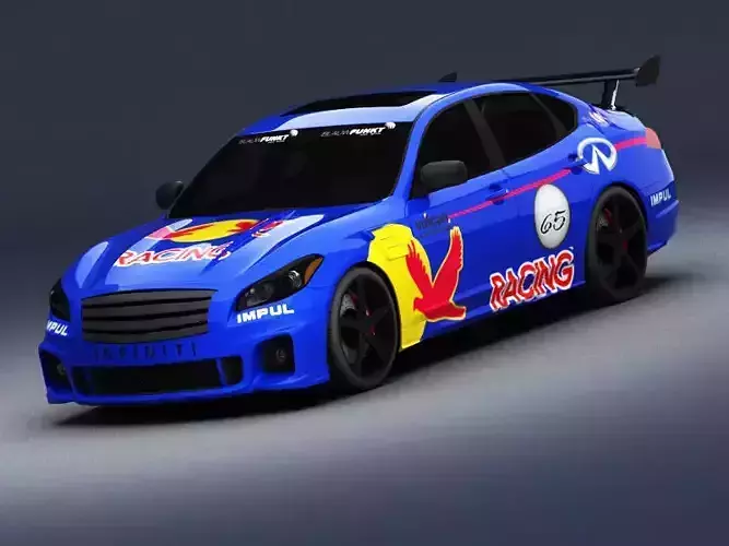 Infiniti M45 Impul Race Version 3D model