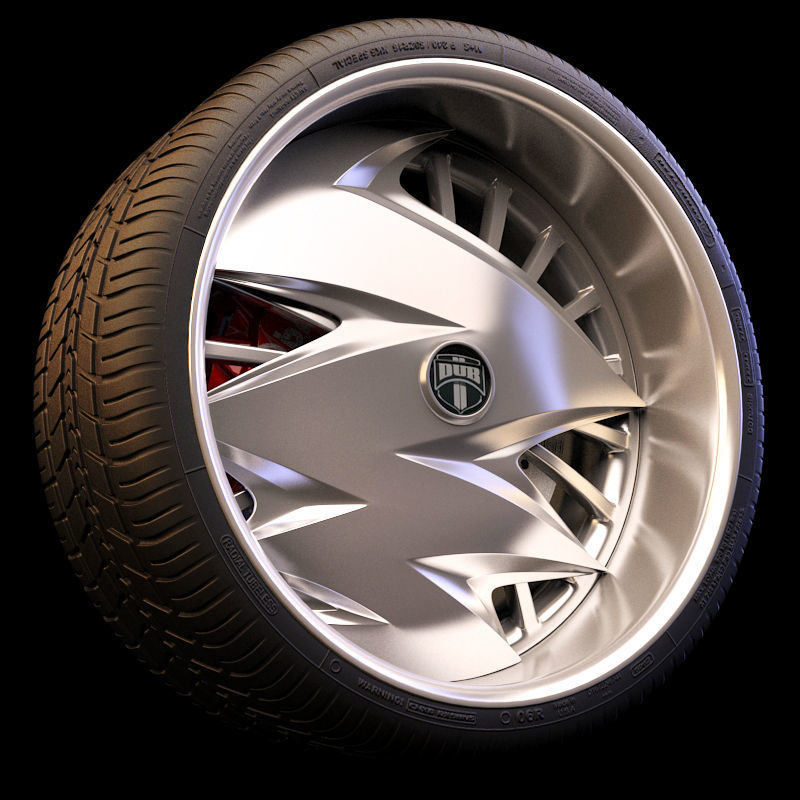 15 Beautiful rims Pack 3D model_3