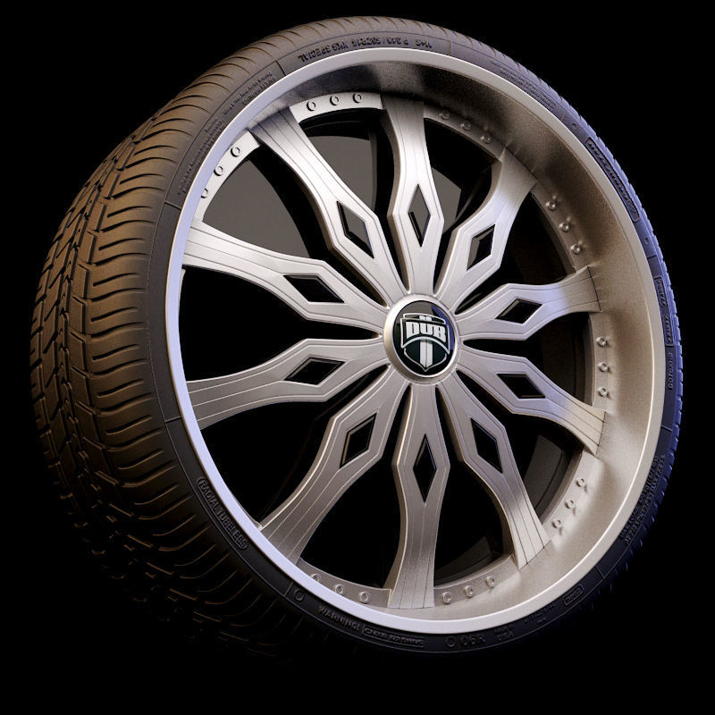 15 Beautiful rims Pack 3D model_47