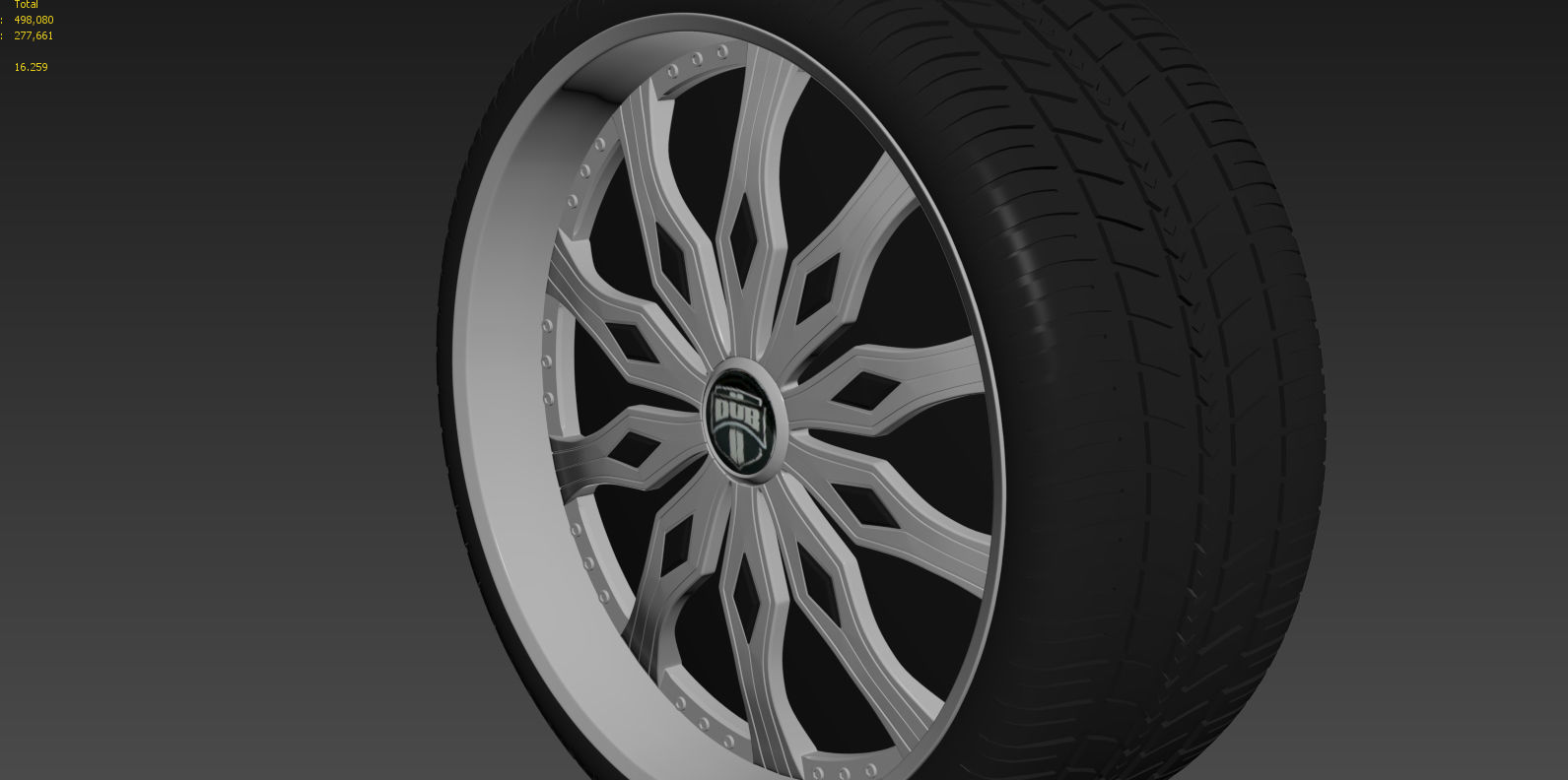15 Beautiful rims Pack 3D model_92