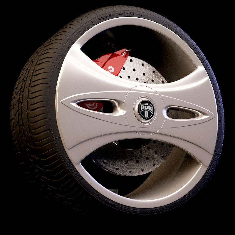 15 Beautiful rims Pack 3D model_6
