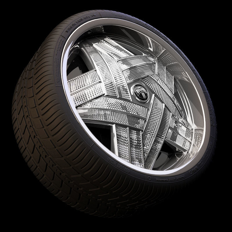 15 Beautiful rims Pack 3D model_1