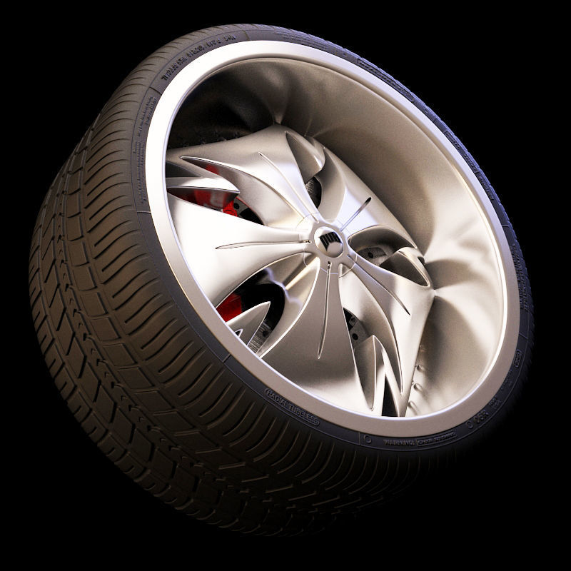 15 Beautiful rims Pack 3D model_10