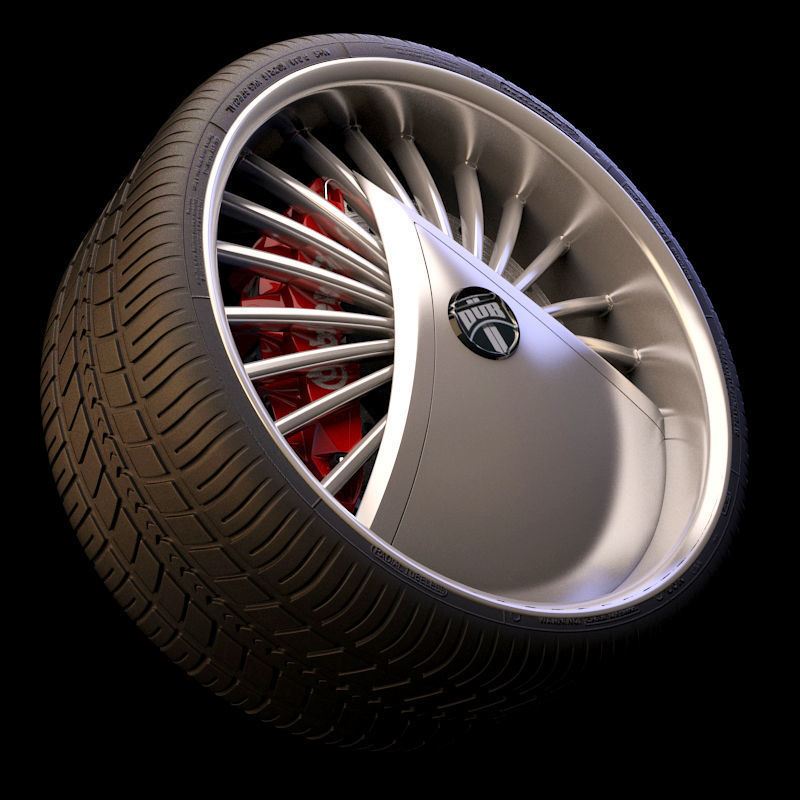 15 Beautiful rims Pack 3D model_2