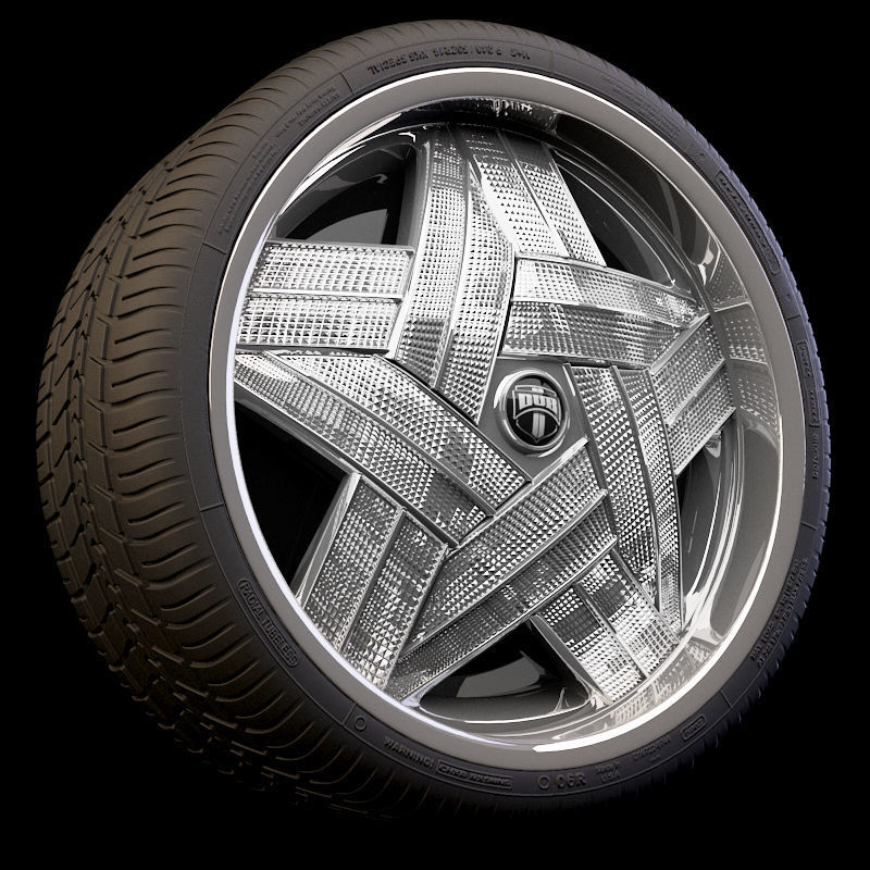 15 Beautiful rims Pack 3D model_26