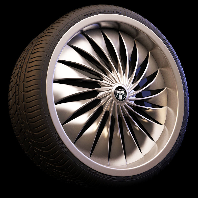 15 Beautiful rims Pack 3D model_49