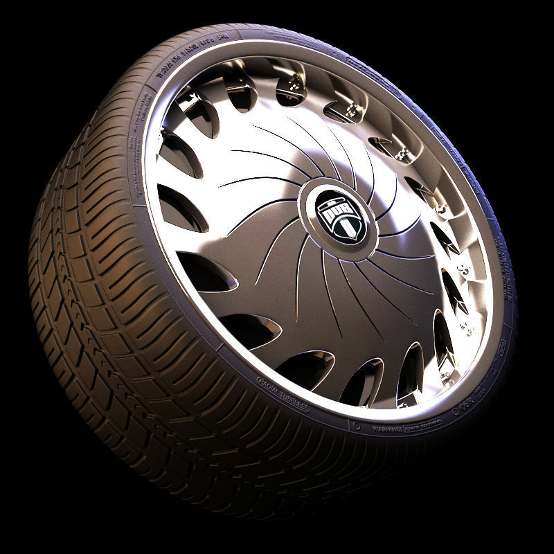 15 Beautiful rims Pack 3D model_13