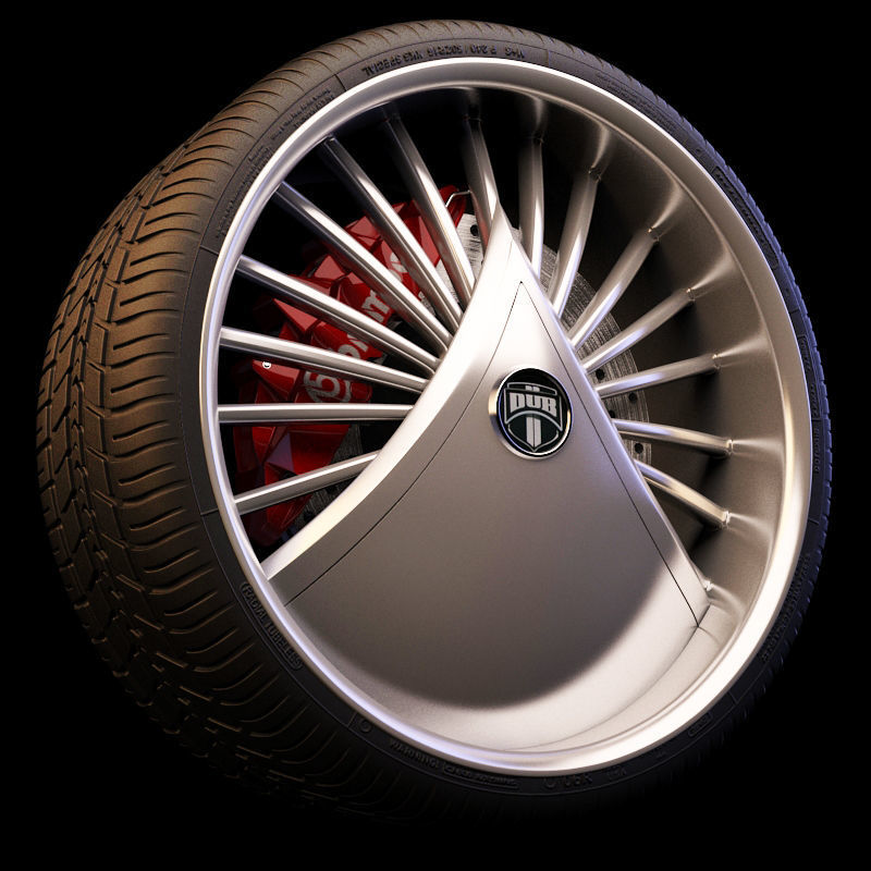 15 Beautiful rims Pack 3D model_76