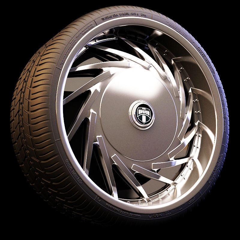 15 Beautiful rims Pack 3D model_32