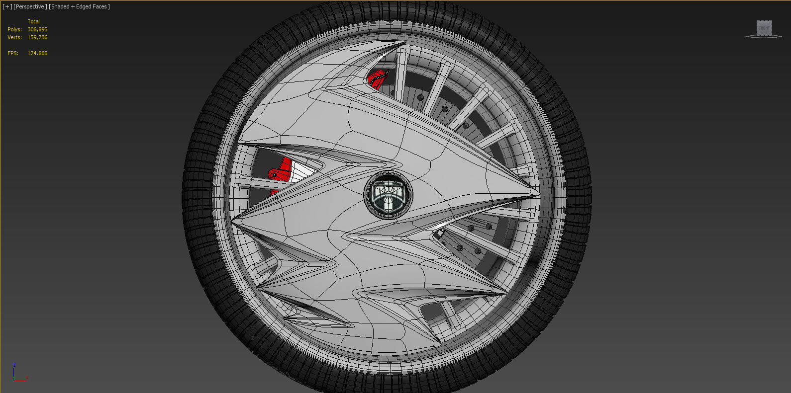 15 Beautiful rims Pack 3D model_70